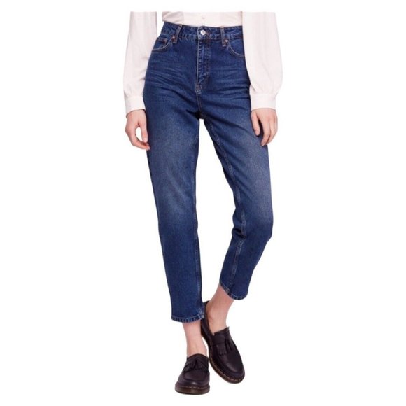 Free People We The Free Mom Jean Tapered Leg Womens Size 27 - Picture 1 of 6